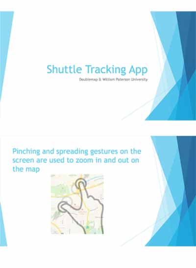 Shuttle Tracking App 