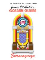 James D’Amico’s Golden Oldies Extravaganza